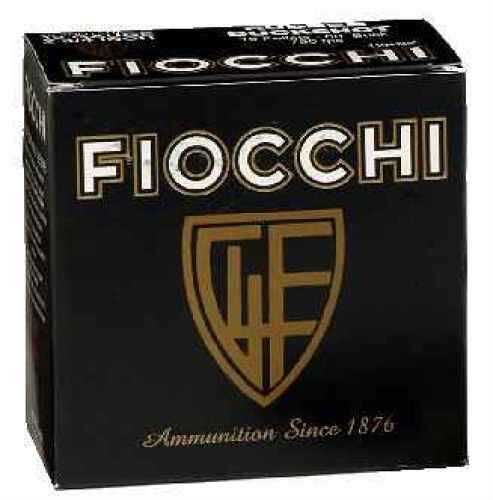 12 Gauge 25 Rounds Ammunition Fiocchi Ammo 2 3/4" 1 1/4 oz Lead #4